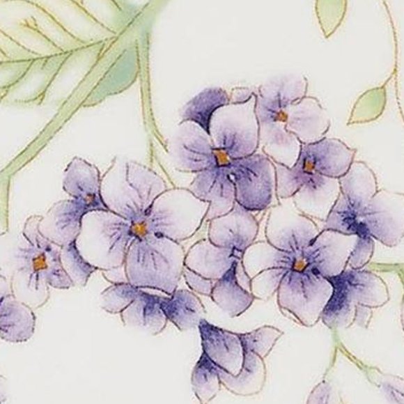 new in box Lenox Swallowtail Butterfly Meadow 9.75" Porcelain Tray Lilac Floral - Picture 8 of 10